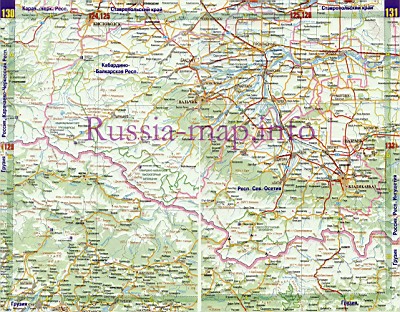 Географическая Карта Дагестана